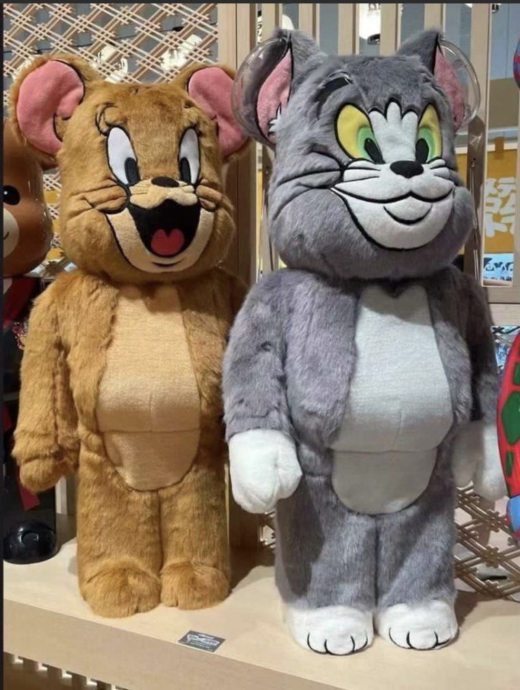 BE@RBRICK TOM AND JERRY COSTUME 400％ 卸売 BE@RBRICK TOM & JERRY COSTUME Ver. 400％ Bearbrick Tom and