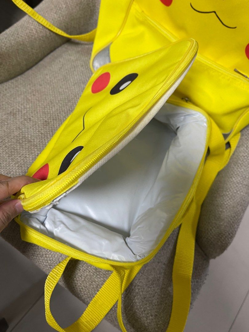 Pikachu bag with lunch box (Category: Diaper Bags & Wetbags) located in Quezon City. Submitted by swiftturtle_0b2e05 (Listing ID 1325130526, Image 2). Description: Pikachu bag with lunch box.