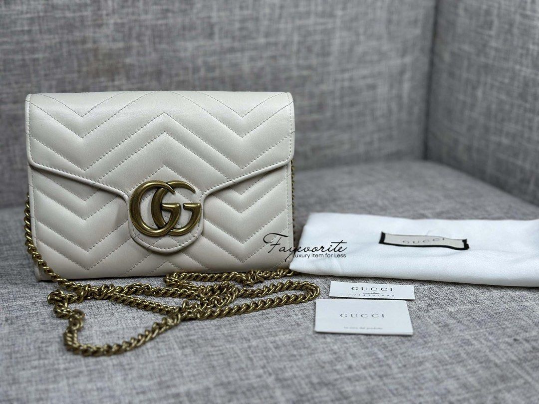 Gucci marmont wallet on chain online