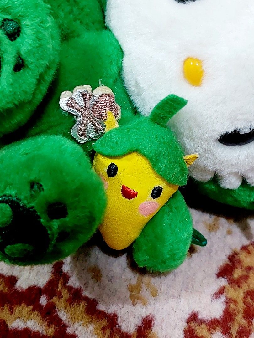 Rare Tokidoki x Sanrio Hello Kitty Cactus (Category: Designer & Blind Box Toys) located in Quezon City. Submitted by maugnolia (Listing ID 1325226987, Image 2). Description: • Dupli from collection 🥰 • Repainted yellow chili pepper • Some fabric run or faded areas on iconic skull on bow • Faded cloth tag ✅ Actual photos posted (sometimes photo references included with credits to the owner) ✅ All items washed and/or sanitized unless stated otherw