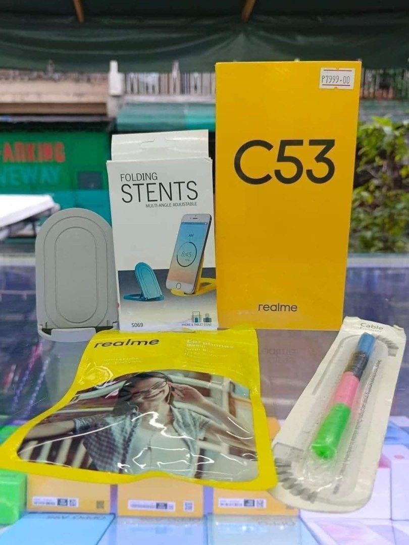 REALME C53 6+6/128gb (Category: Realme) located in Manila. Submitted by annafinds (Listing ID 1325265008, Image 3). Description: 🔥BER MONTH PROMO SALE 🔥 RESTOCK 😍✨ Experience our new model REALME C53 6+6/128gb ‼️ with warranty and freebies 🔥 ✅SALE 7,499 ONLY 😱✨❤️ SPECS ✅6GB RAM + 128GB STORAGE ✅6.74”+ 1080x2400 pixels ✅50MP + 1080p ✅5000mAh Li-Po ✅33W wired .