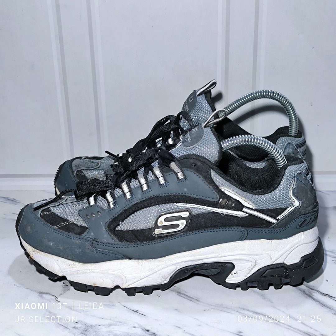 Skechers stamina cutback grey on sale