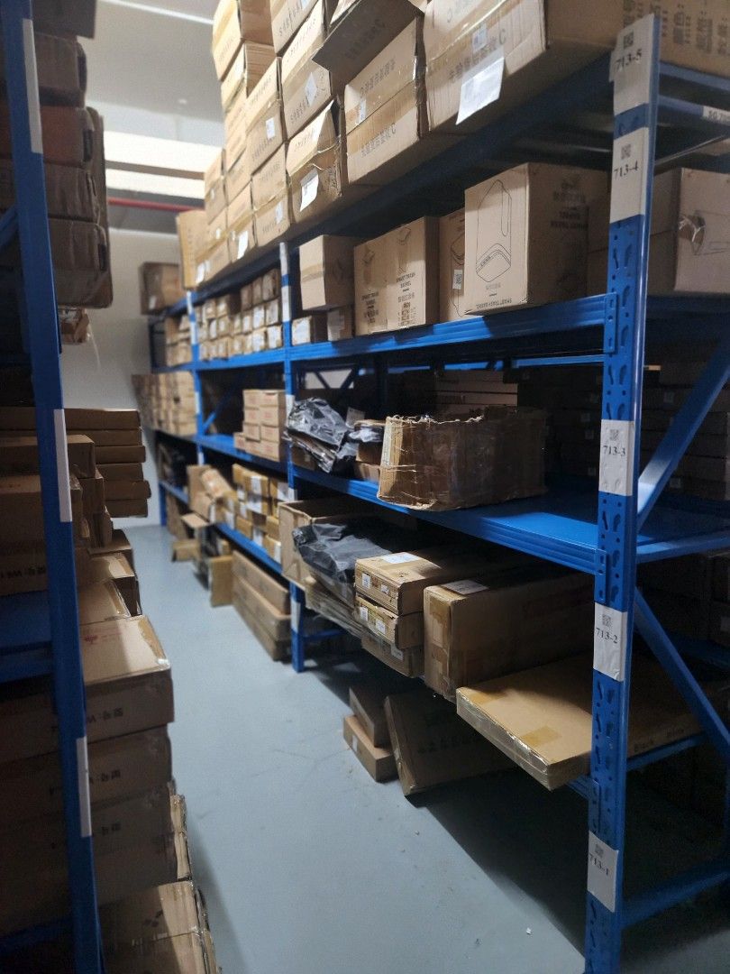 Storage Rack (Category: Commercial) located in Singapore. Submitted by erniestore (Listing ID 1325137125, Image 1). Description: paya ubi flexible storage from 100 sqft to 1000 sqft. rates depends whether for storage purpose or require both srorage and order fulfillment service.