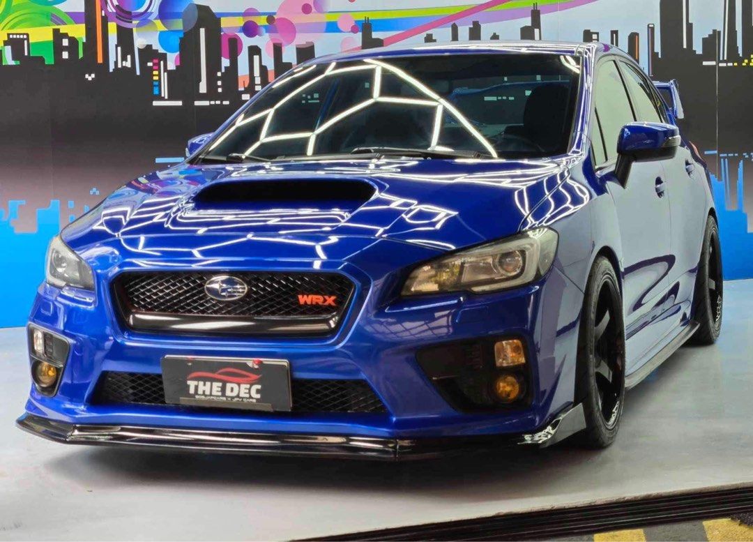 Subaru WRX AT Auto (Category: Used Cars) located in Manila. Submitted by quality_cars (Listing ID 1325184991, Image 2). Description: FOR SALE - Guaranteed Best Buy! ✅ Brand: Subaru Model: WRX Year Model: 2015 Model Transmission: Automatic Color: Blue Fuel Type: Gas Engine Mileage: 43K Mileage Ending Plate: "9" Friday Coding MY SELLING PRICE: 1.010M Trade In Ok, Financing Ok 18in Orig Rota Mags STi Look Wrap Around Body Kits Quad Exhaust STi Wing 