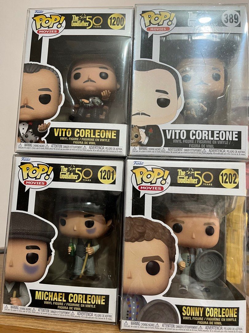The Godfather Funko Pop Set (Category: Designer & Blind Box Toys) located in San Isidro. Submitted by lariz (Listing ID 1325235184, Image 1). Description: .