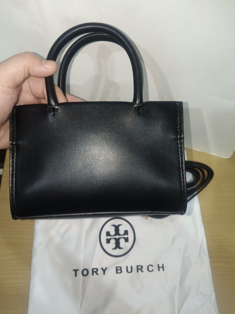T0r¥ BüR€H Ella Bio Mini Tote (Category: Luxury Bags & Wallets) located in Noveleta. Submitted by simplegirl3 (Listing ID 1325114752, Image 3). Description: T0r¥ BüR€H Ella Bio Mini Tote (Authentic Quality - meaning ALMOST EXACTLY LIKE THE ORIGINAL) Price: 3,099 RFS: bought online but won't be using Includes: Dust bag and Strap only Bag Condition: Almost New, no visible signs of usage Strap Condition: Almost New, no visible signs of usage except 
