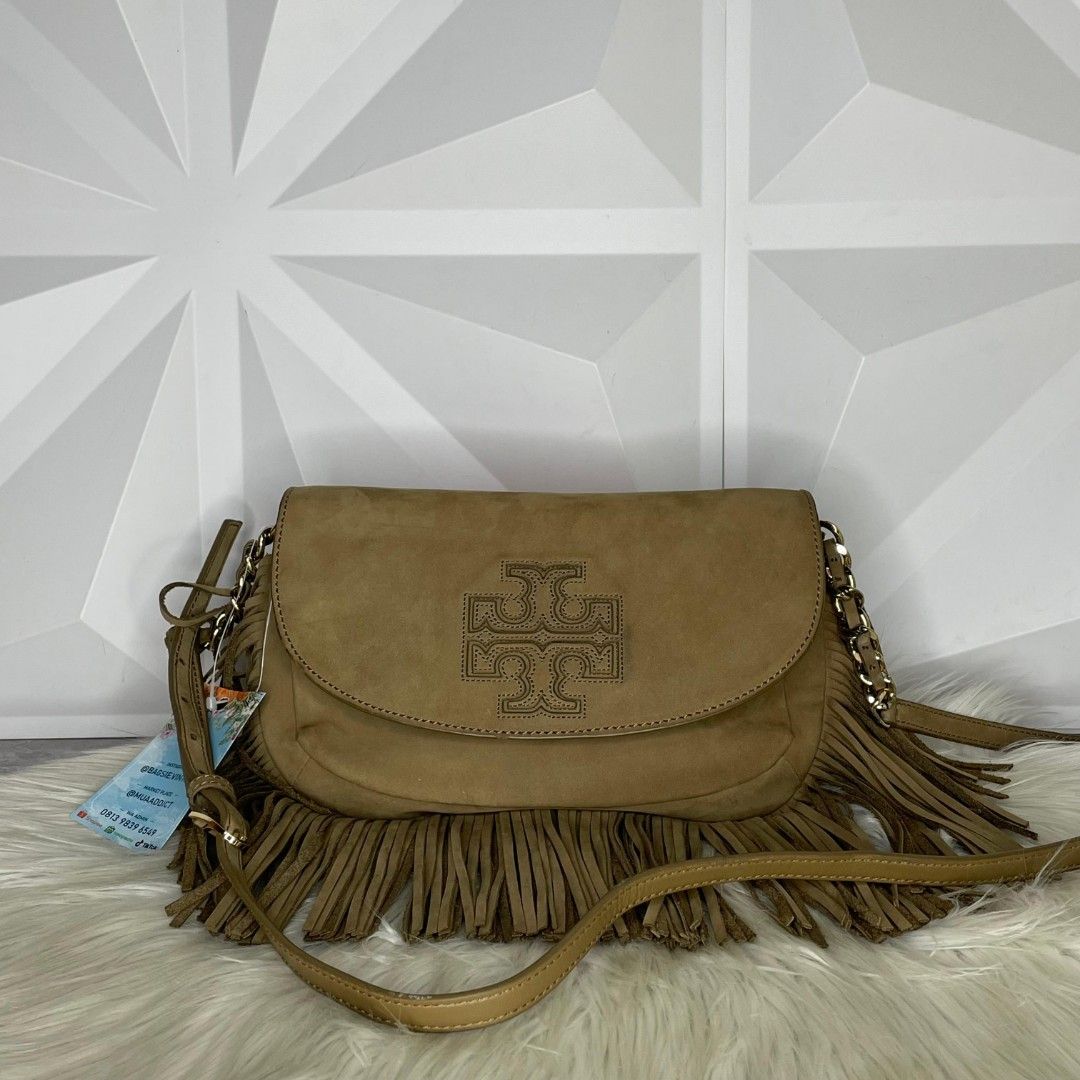 Tory Burch throwaway harper Fringed