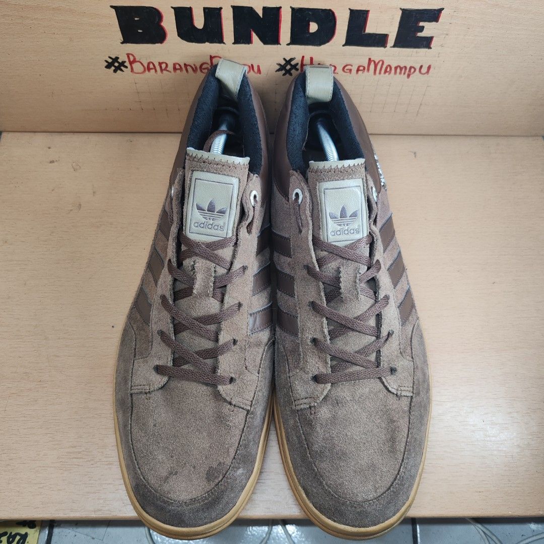 UKBundle 12UK 30.5CM Adidas Original Vespa PK Lo Leather Brown Men s Fashion Footwear Sneakers on Carousell