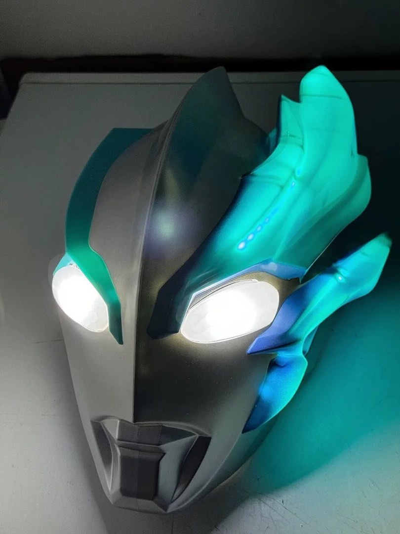 Ultraman Blazer Mask Helmet Cosplay with lights, Hobbies & Toys ...