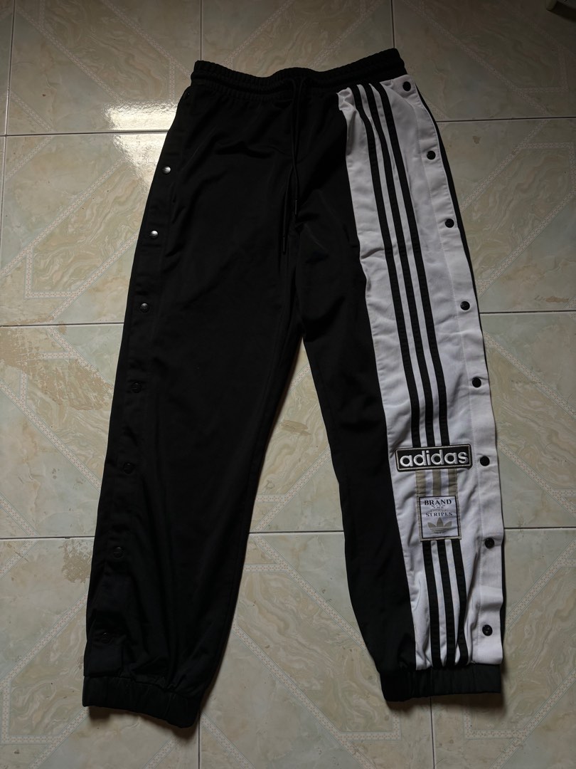 Adidas button joggers outlet