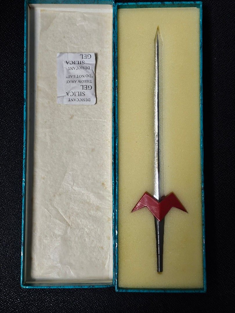 Voltes V GX-31 Custom Metal Sword (Category: Action & Battle Toys) located in Quezon City. Submitted by chud88 (Listing ID 1325157117, Image 1). Description: = stored = never been displayed = what you see is what you get Meet-up: Cubao Area = weekends Kapitolyo Pasig = weekdays Mailing and Delivery: Lalamove or Grab @ buyers expense.