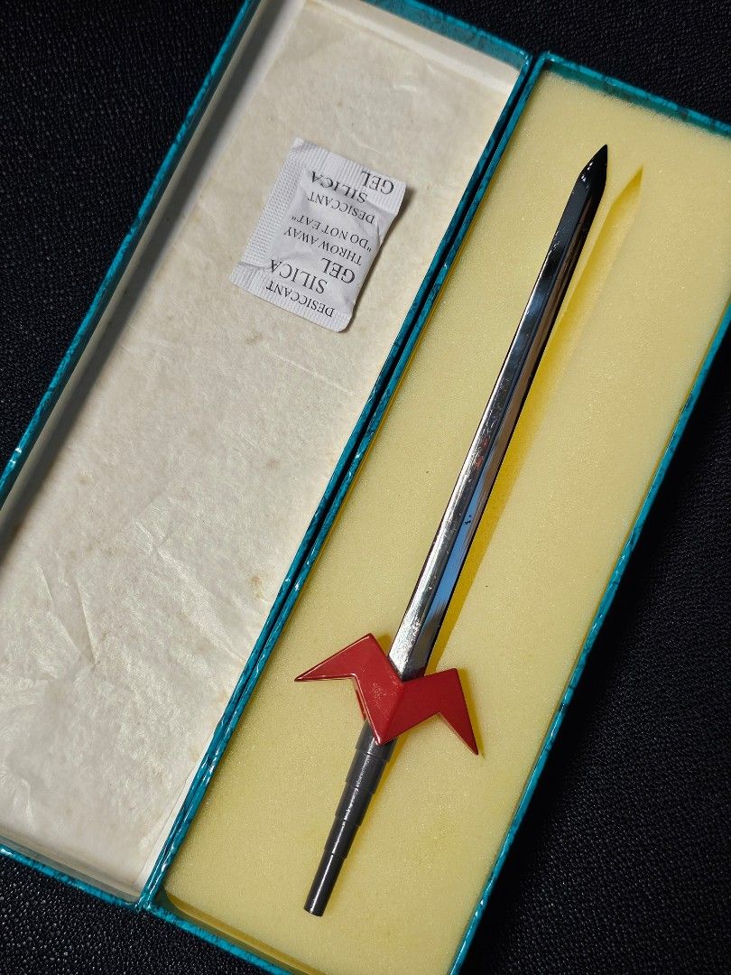 Voltes V GX-31 Custom Metal Sword (Category: Action & Battle Toys) located in Quezon City. Submitted by chud88 (Listing ID 1325157117, Image 3). Description: = stored = never been displayed = what you see is what you get Meet-up: Cubao Area = weekends Kapitolyo Pasig = weekdays Mailing and Delivery: Lalamove or Grab @ buyers expense.