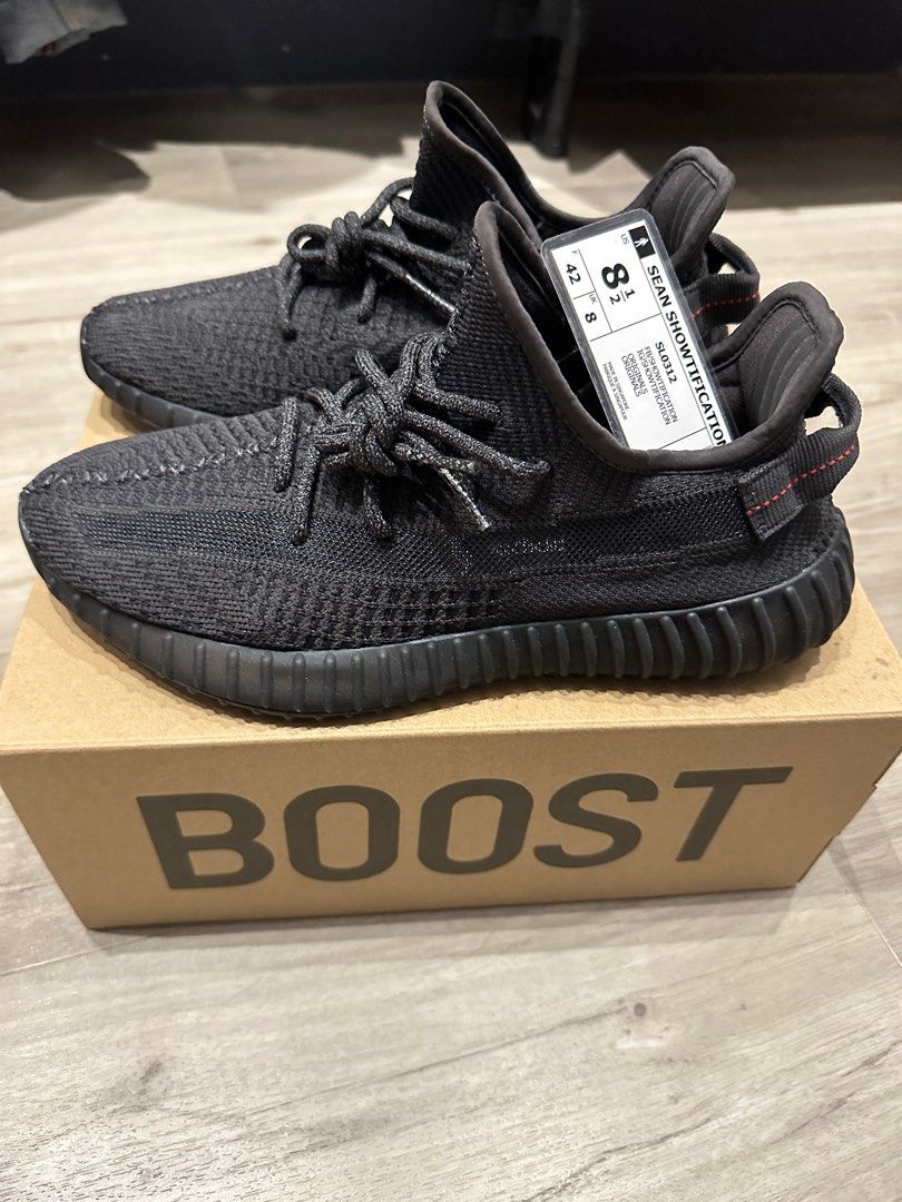 Yeezy 350 V2 NR Black Men s Fashion Footwear Sneakers on Carousell