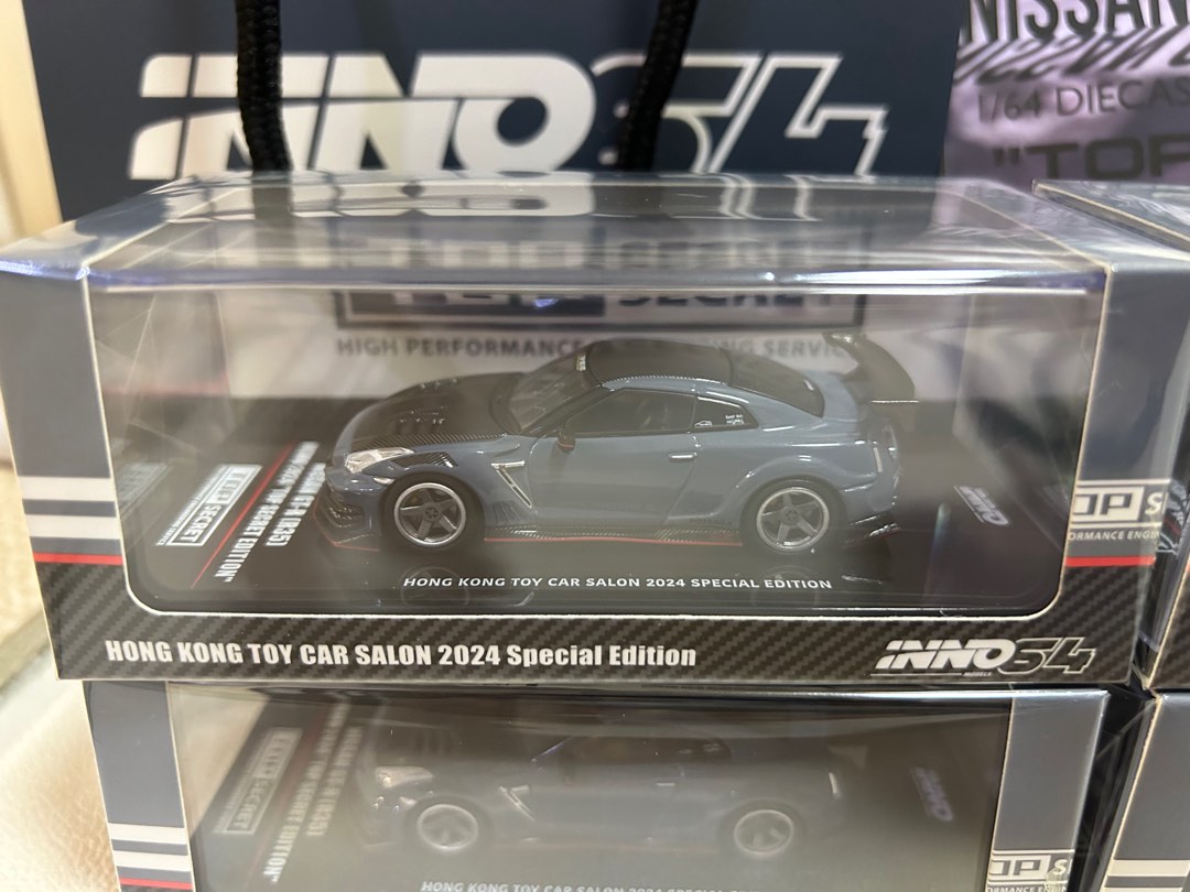 2024年香港車仔展限定INNO64 Nissan GTR (R35) - Top Secret