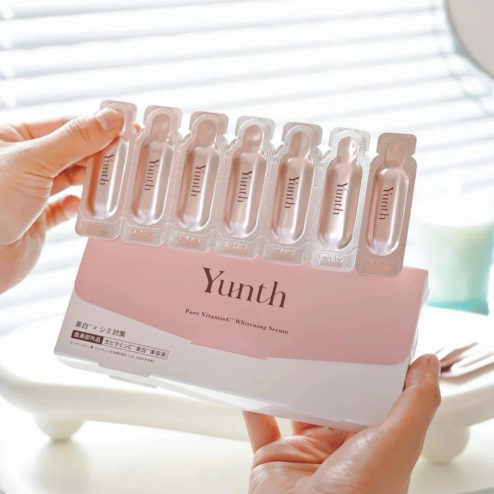 Yunth Pure VC Whitening Serum 1ml×28包 Yunth Japan Pure VC 100% Highly Concentrated Vitamin C