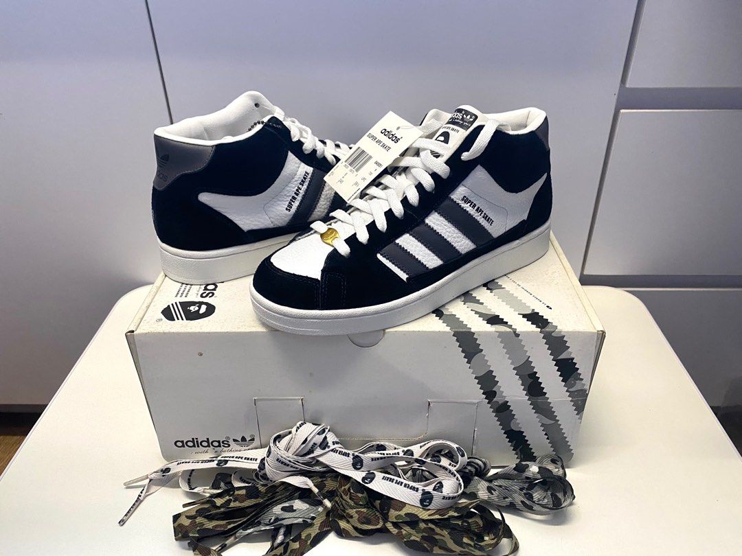 adidas gazelle silver green womens Adidas x Bape Mens Superstar Shoes – Extra Butter