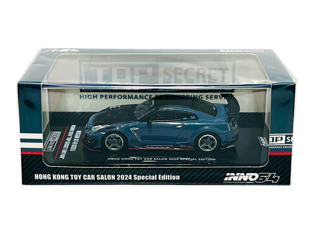 全新 未開封 INNO 64 Scale 1:64 1/64 比例 日產 Nissan Skyline GTR R35 NISMO 2024 ...