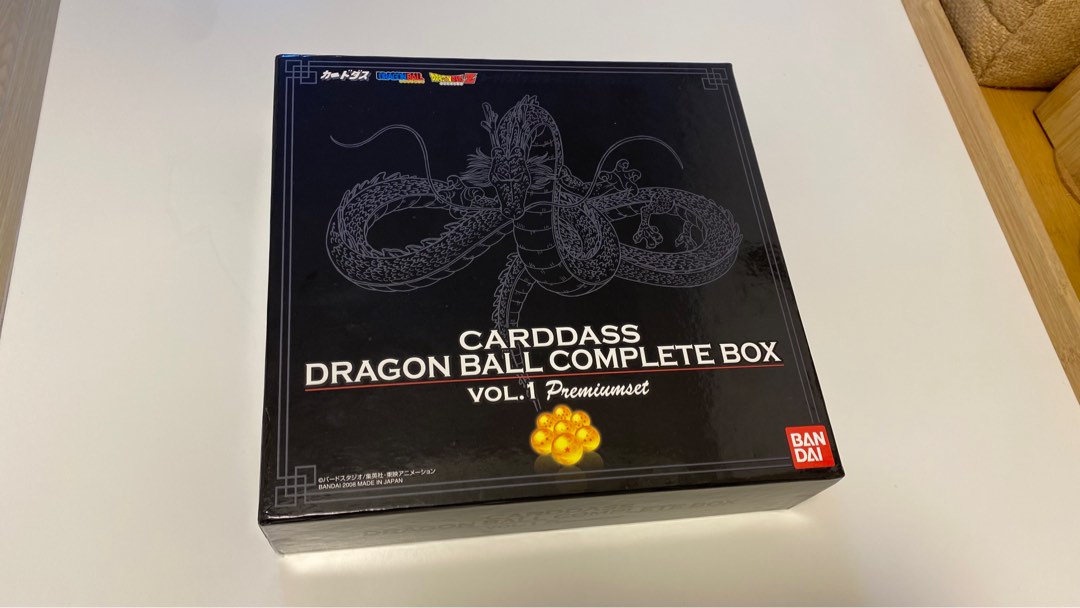 龍珠carddass dragon ball complete box vol.1 2008年復刻版 龍珠carddass dragon ball complete box vol.1 2008年復刻版