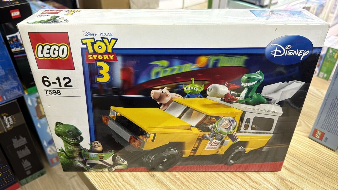 全新 Lego 7598 Pizza Planet Truck Rescue Disney Rex Buzz Lightyear Hamm ...