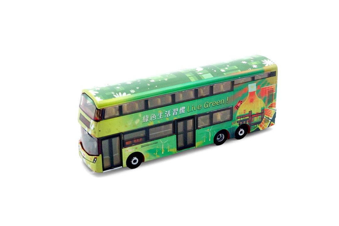 預訂] Tiny 城市KMB94 合金車仔- 九巴富豪B8L Wright 12m 永續