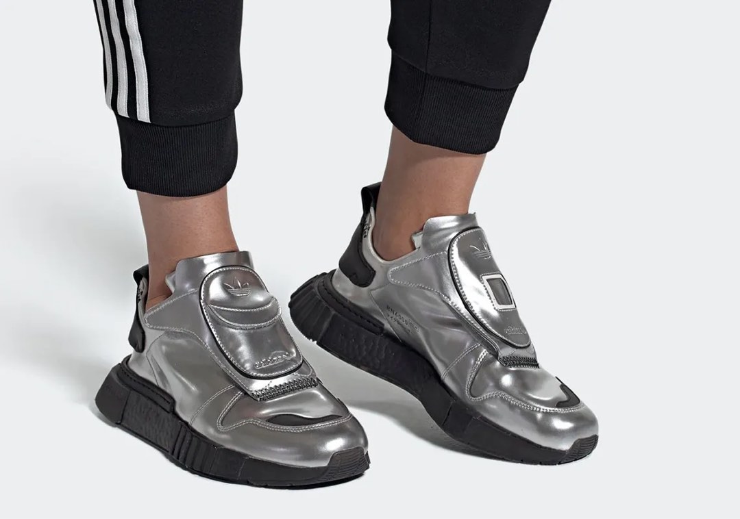 Adidas Futurepacer Metallic Silver, Men's Fashion, Footwear