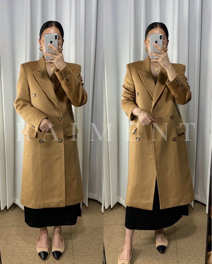 H&m mens camel coat clearance