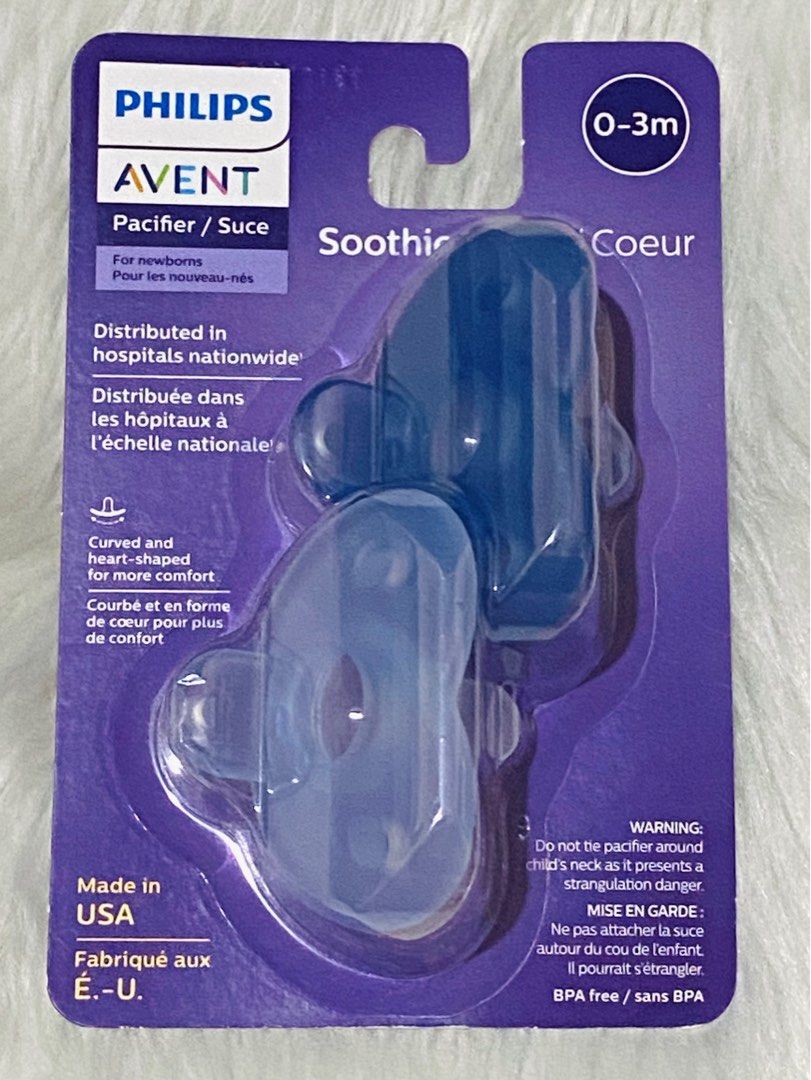 [NEW STOCKS] PHILIPS AVENT Soothie Pacifier 2-pack (Category: Soothers & Pacifiers) located in Valenzuela. Submitted by randomk1ngdom (Listing ID 1325333435, Image 3). Description: ✅ Guaranteed BRAND NEW, AUTHENTIC & SEALED 2-pack authentic Avent pacifiers HEART SOOTHIES no case (pink or blue) - 0~3 months SUPER SOOTHIES no case (pink or green)- 3~18 months Actual product photos posted..