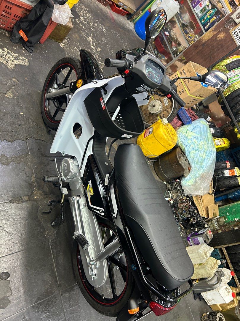 Aveta DY90 (Black) colour Sell motor&plate, Motorbikes on Carousell