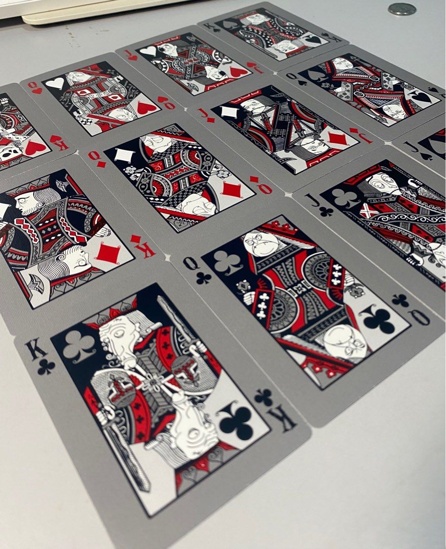 Tragic royalty playing cards outlet
