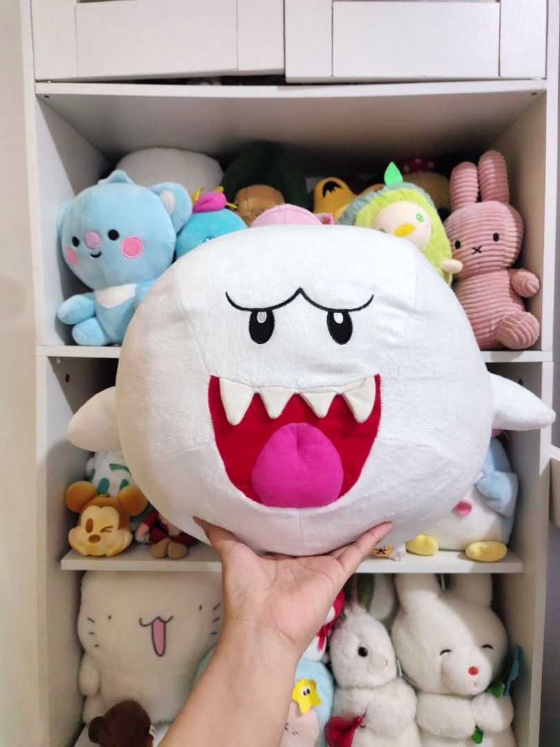 Big Boo Super Mario Plushie Stuff Toy Hobbies Toys Toys Games on Carousell