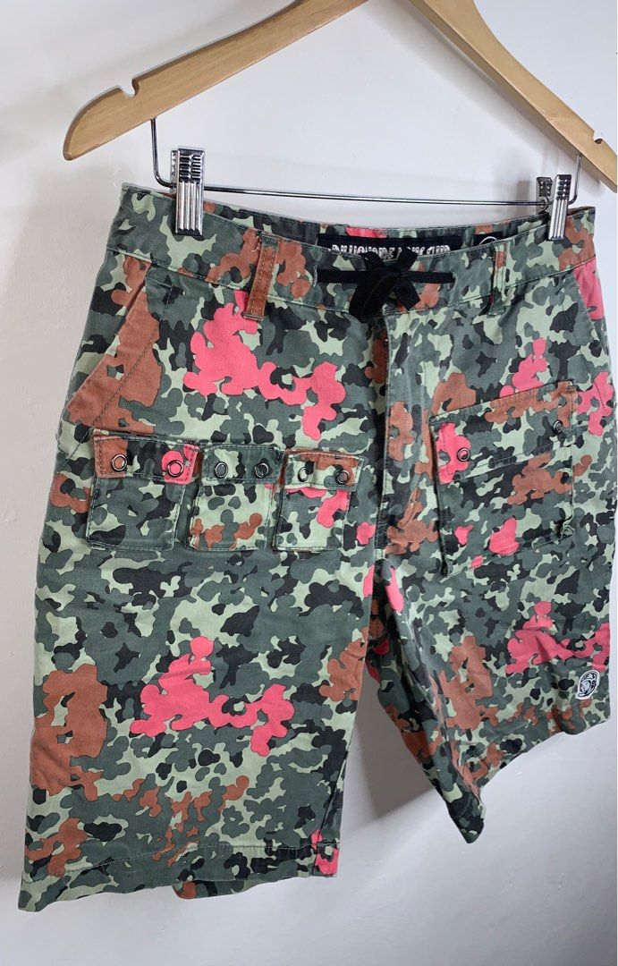 Billionaire Boys Club Short (Category: Shorts) located in Binan City. Submitted by hybrid_archival_theory (Listing ID 1325405755, Image 3). Description: Billionaire boys club camou Short Mens Medium Waist: 30 inches Thigh: 11 inches Knee: 10 inches Inseam: 9 inches Front rise: 10 inches Leg opening: 10 inches .