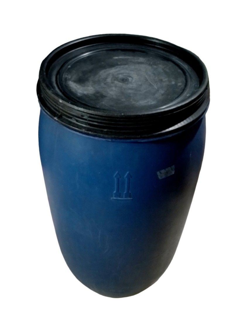 Blue Water Drum - 160 liters (Category: Looking For) located in Pasig City. Submitted by eclectic_stuff (Listing ID 1325325613, Image 2). Description: Blue Drum 160-liters Height > 37.5 inches Diameter > 16-inches ▪︎ inside bottom..just water-level mark (washable).