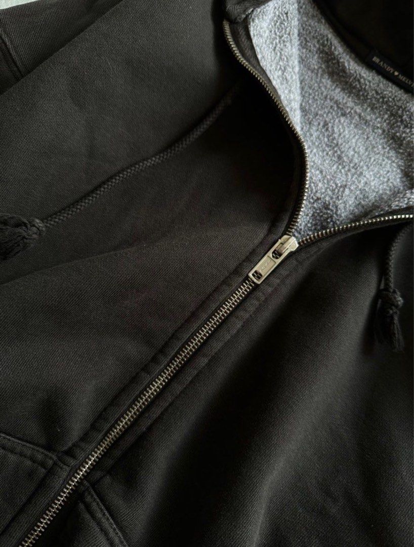 brandy melville christy hoodie black Women s Fashion Coats Jackets and Outerwear on Carousell