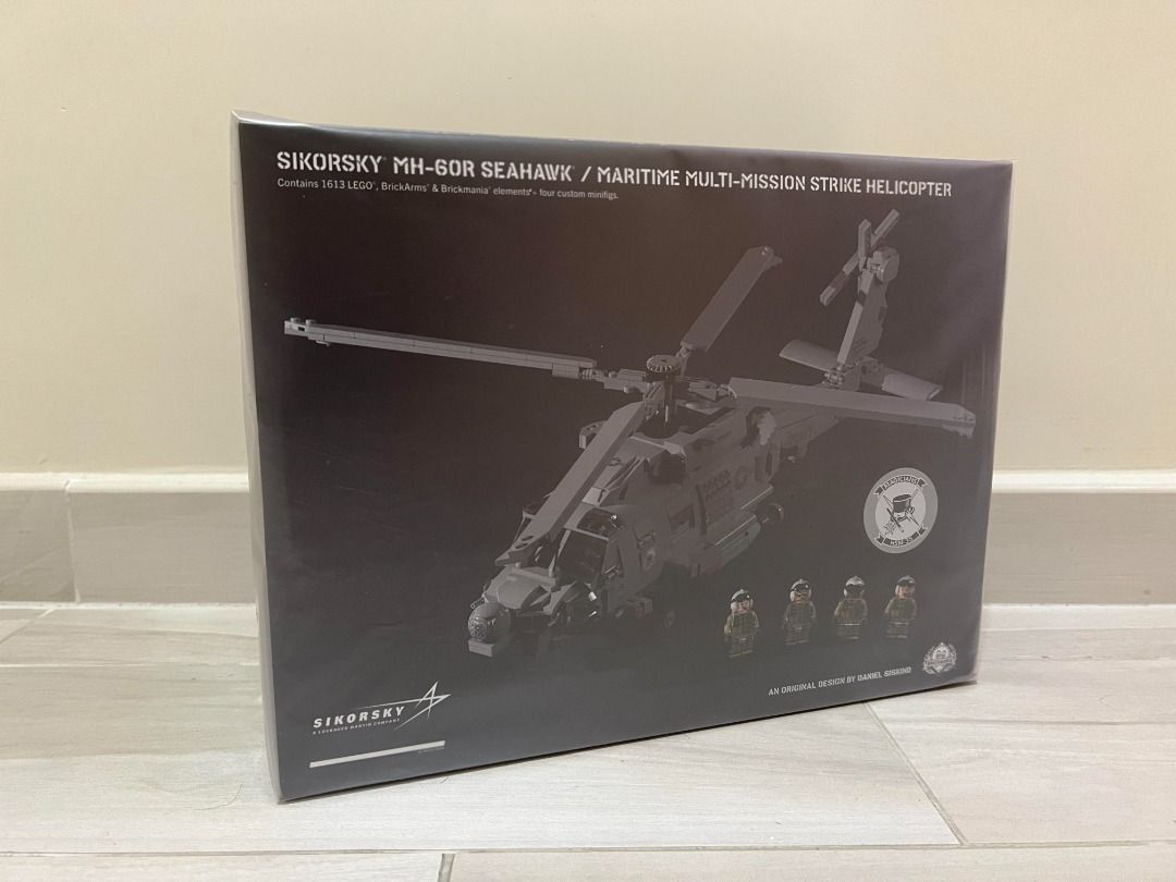 BRICKMANIA U.S.A. SIKORSKY MH 60R SEAHAWK Maritime Multi Mission Strike Helicopter Carousell