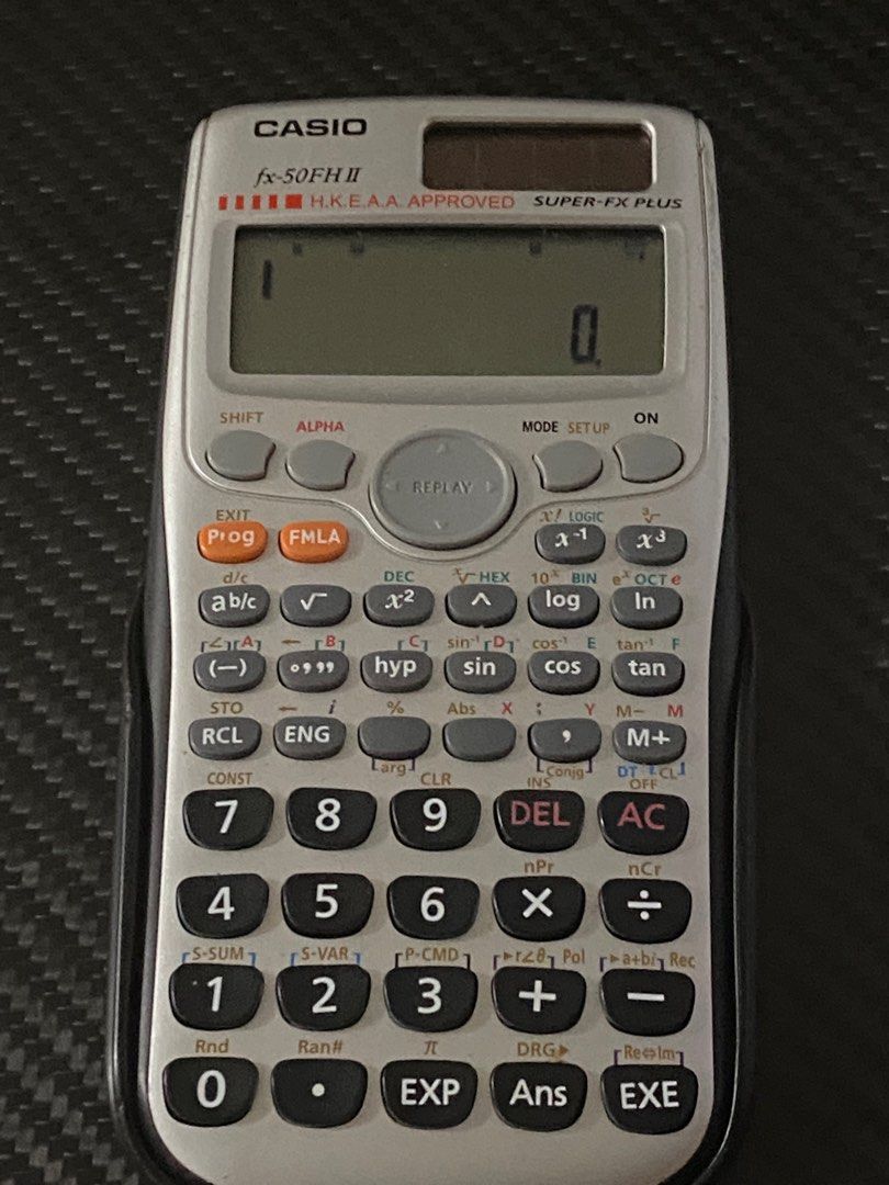 Casio 50fh ii hotsell