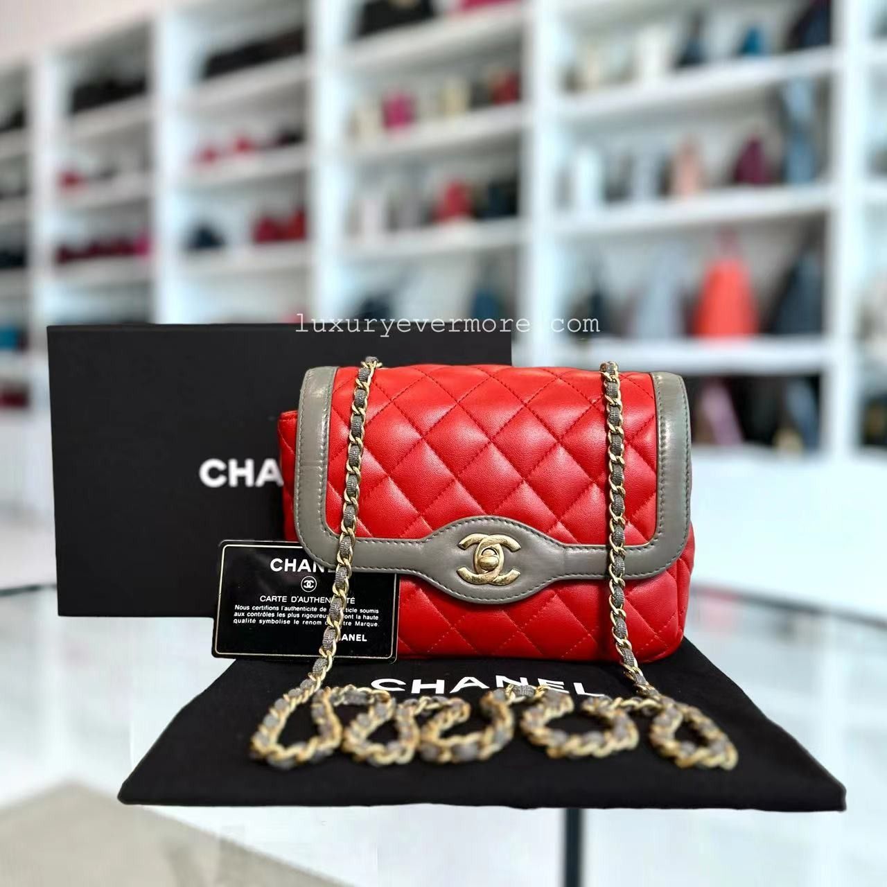 Chanel seasonal flap sale
