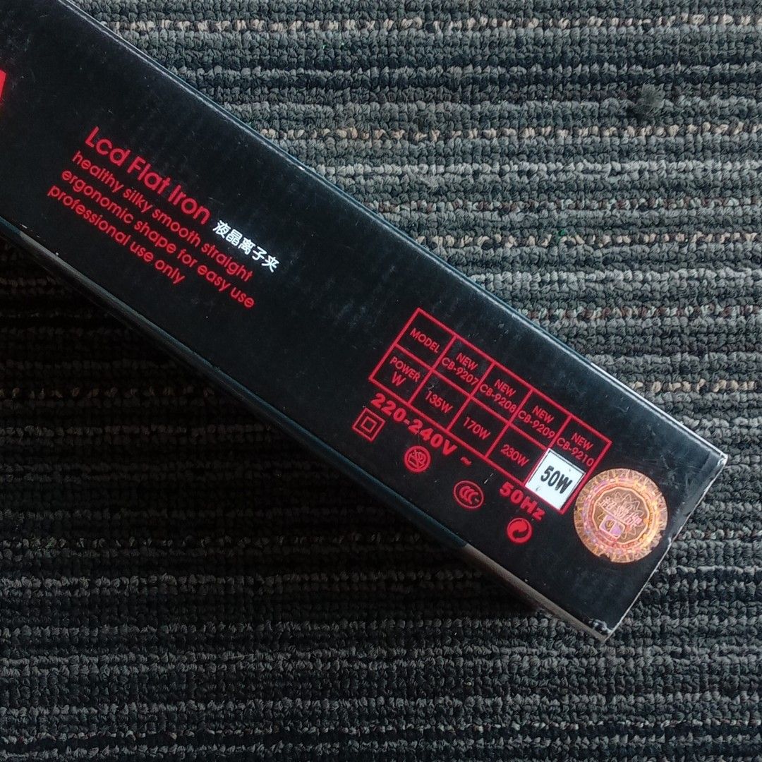 Chaoba lcd flat iron online