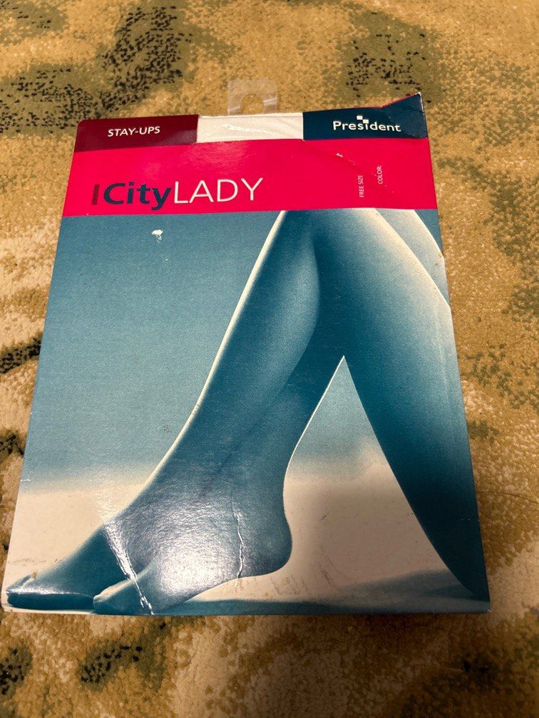 city lady stay ups white stockings Women s Fashion Watches Accessories Socks Tights on Carousell