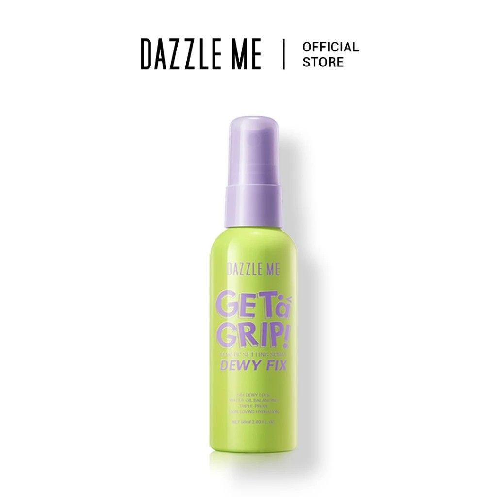 DAZZLE ME Get a Grip! Makeup Setting Spray (Category: Makeup) located in Manila. Submitted by chaan25587 (Listing ID 1325345746, Image 1). Description: srp - 398 BRAND NEW exp 08/06/2026 sf c/o buyer.