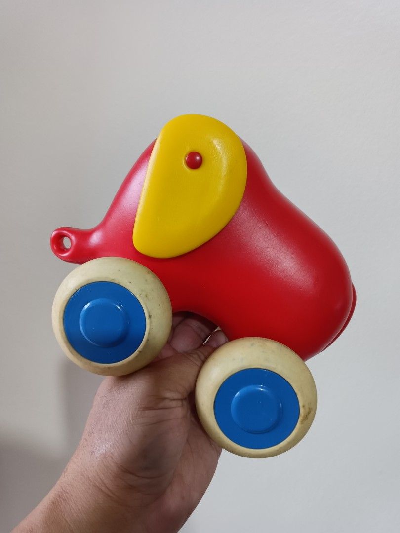 Elephant toy pull elephant viking toys (Category: Infant Playtime) located in Santa Rosa. Submitted by toys_r_here (Listing ID 1325421966, Image 1). Description: 350 each swiss toys missing eyes very good condition As is po Pa check nlng ng condition sa pics What you see is what you get Shipping fee sa buyer haggle pwede PM ME FOR MORE QUESTIONS First to pay gets the item ship pwed din Alabang town center.