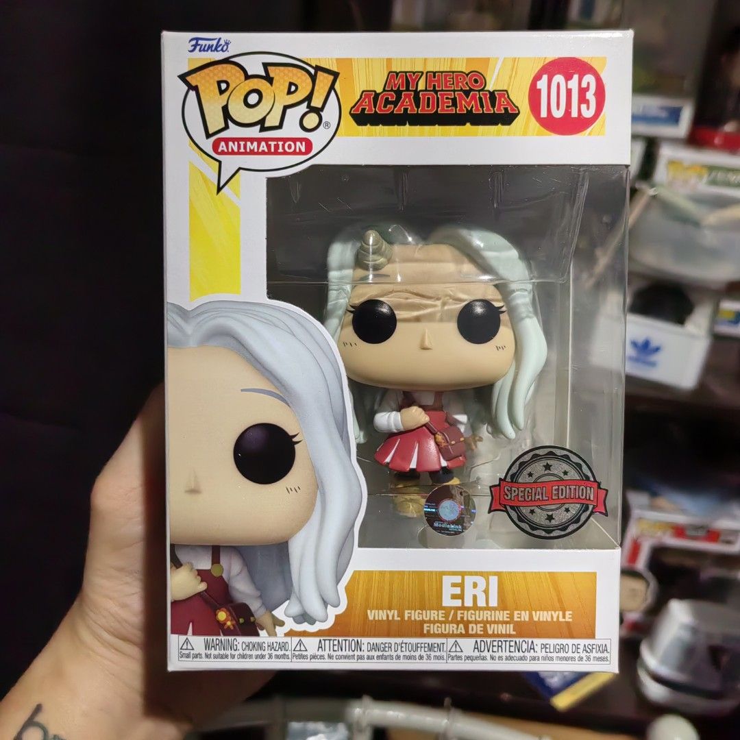 Eri Funko Pop (Category: Designer & Blind Box Toys) located in Cainta. Submitted by DBdibs (Listing ID 1325376682, Image 1). Description: 👀 Reading is essential. Make reading a habit. Funko Pop! - Animation My Hero Academia Eri #1013 Special Edition Stickered ⭐ Authentic ⭐ Never Out Of Box (NOOB) ⭐ Add 40 for new protector ⭐ Pop and box in excellent condition (See photos) 🏠 Item will be coming from Cainta, Rizal 💰 Mode of Payment: Gcash / BDO 