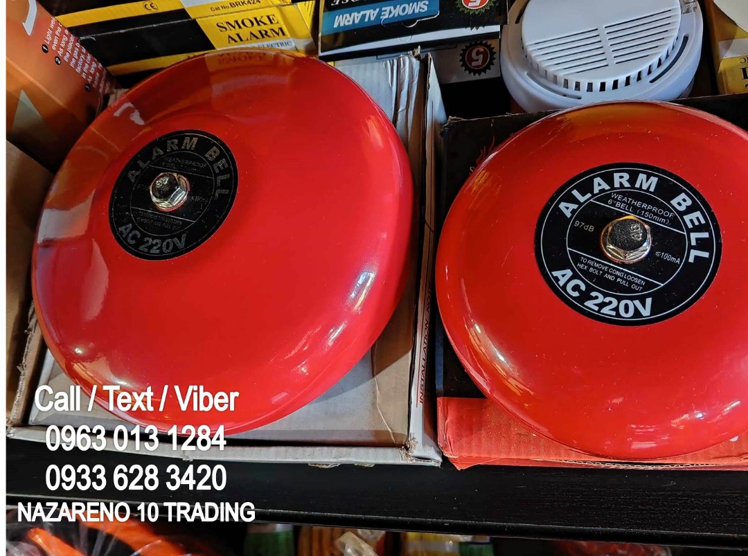 Fire alarm bell 6 inches 8 inches, Commercial & Industrial, Industrial ...
