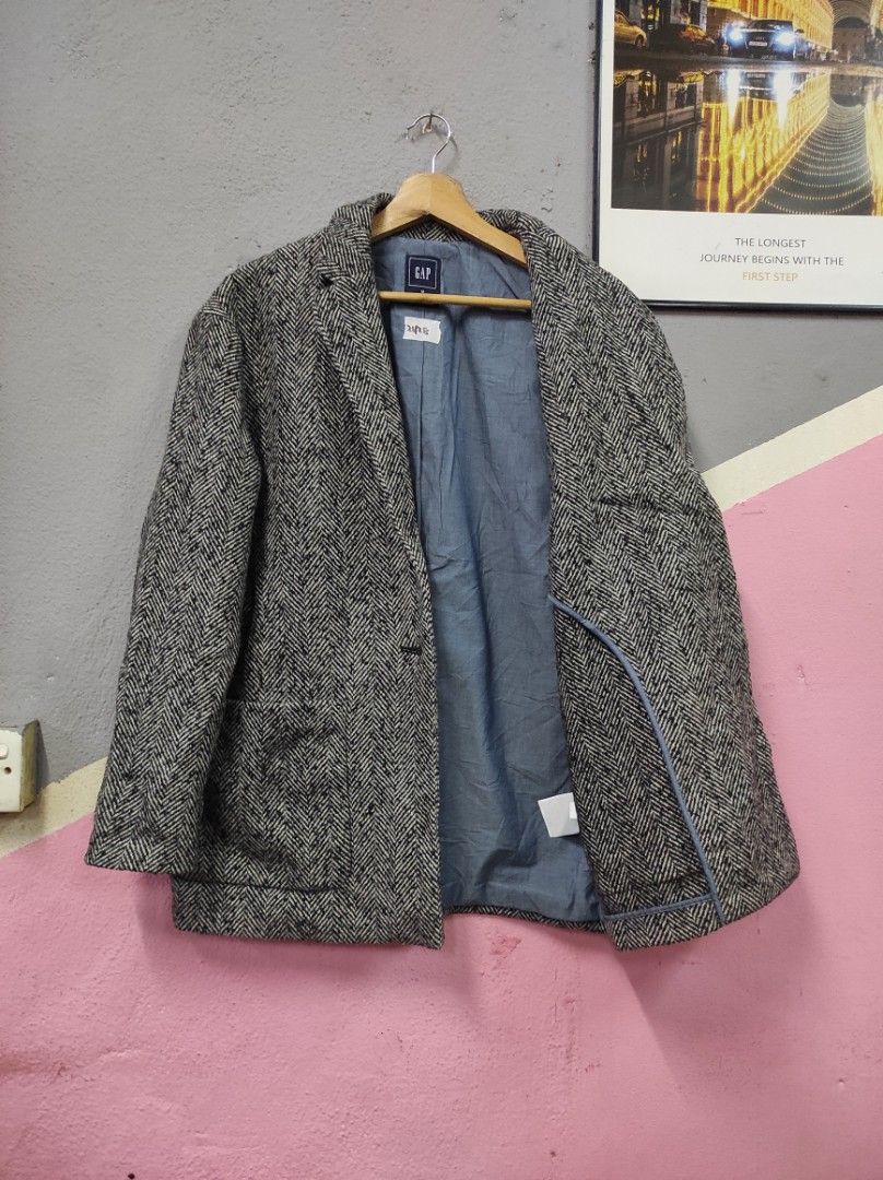 gap wool coat jacket blazer sweater