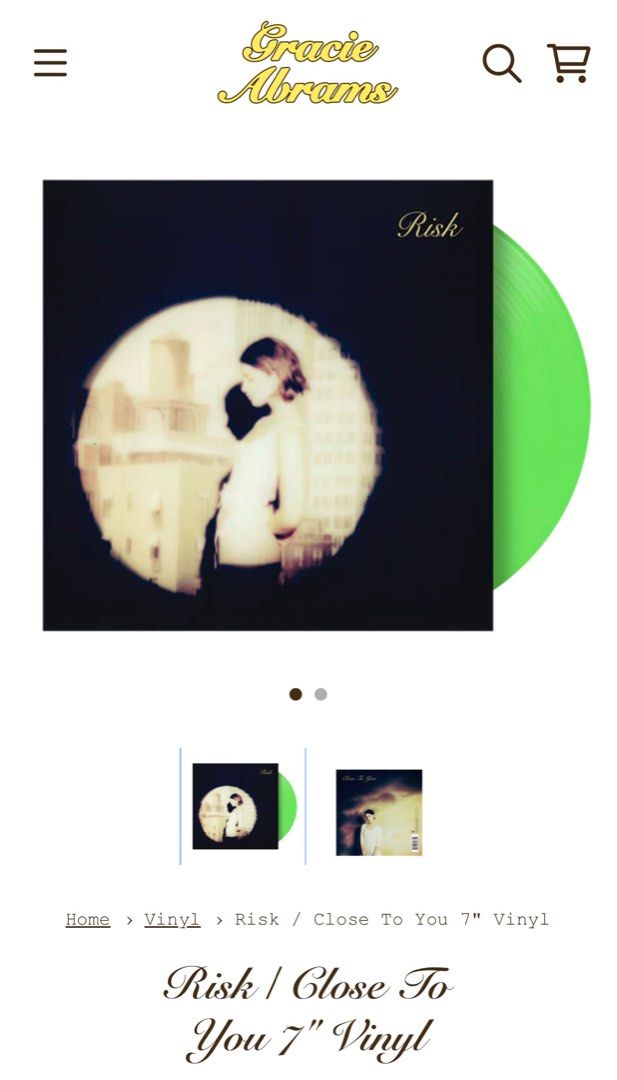 Close to You x Risk | Gracie Abrams Mashup Gracie Abrams 「Risk