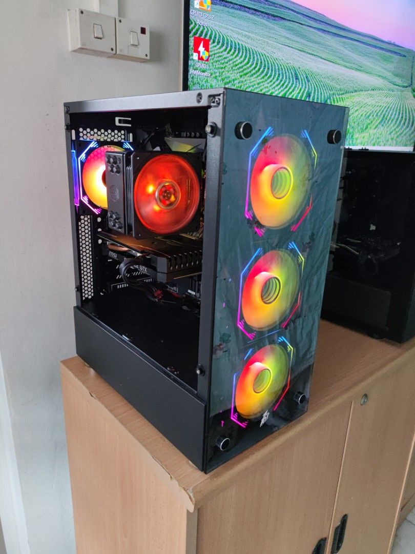 GTX i5 Gaming PC Office 2021 Desktop Computer Intel Core Nvidia