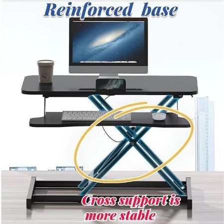 HSL Widened Desktop Standing Desk Lifting Table Computer Table ...