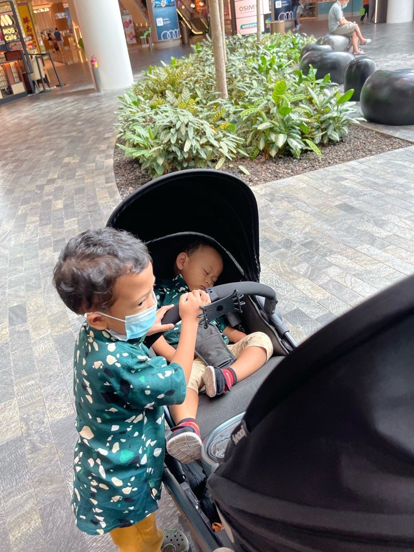 Joovy Qool Double Stroller Babies Kids Going Out Strollers on Carousell