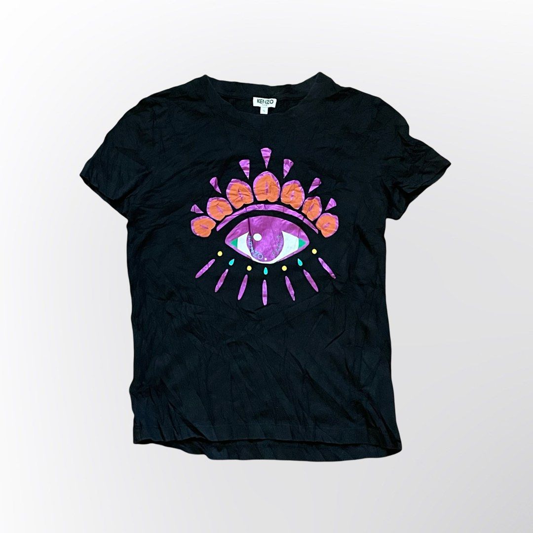 Kenzo black eye t shirt new arrivals