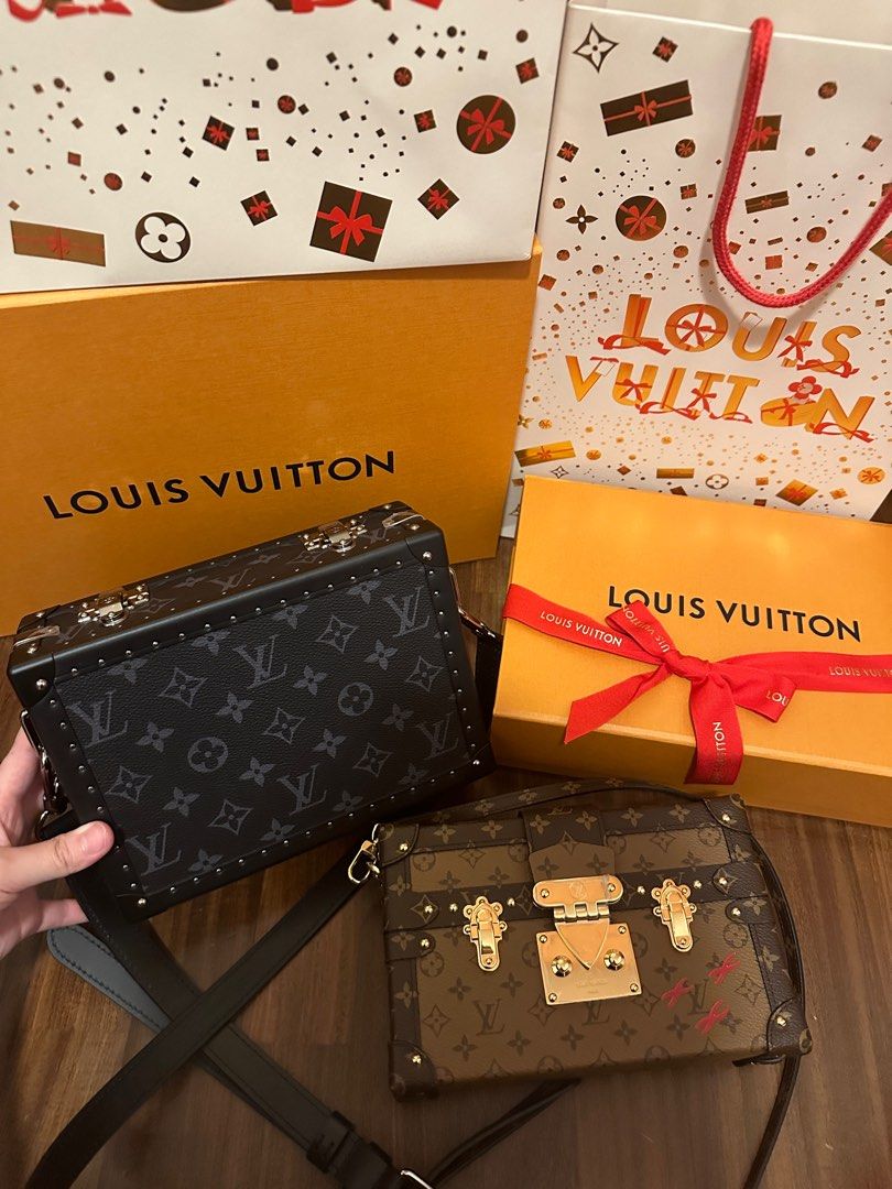 Louis Vuitton lv clutch box bag Luxury Bags Wallets on Carousell