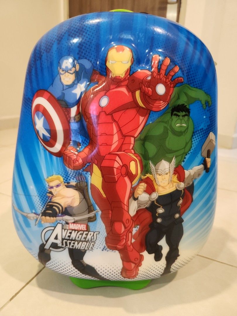 Marvel Avengers luggage, Hobbies & Toys, Travel, Luggages on Carousell